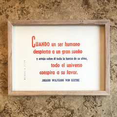 Enmarcado Conspiración