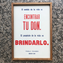 Enmarcado Tu don