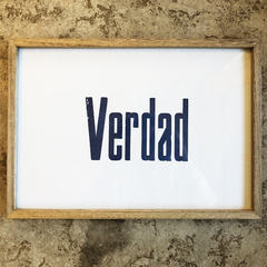 Enmarcado Verdad