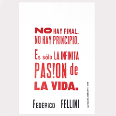 Infinita pasión - Fellini