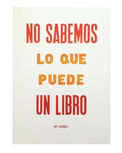 No sabemos lo que puede un libro (iluminado) - comprar online