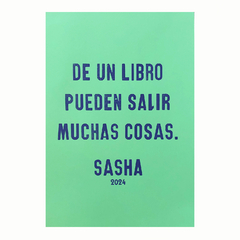 De un libro pueden salir muchas cosas - Sasha (vertical)