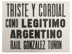 Triste y cordial