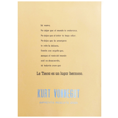 La Tierra es un lugar hermoso - Kurt Vonnegut