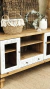 Mesa de tv provenzal con puerta - tienda online