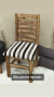Silla asiento tapizado