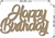AVISO HAPPY BIRTHDAY (60 CM) MADERA