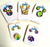 PQT. X 6 KIT ANILLO + TOPOS