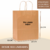 BOLSA KRAFT 20*25*12 PERSONALIZADA