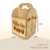 PQT. X 3 CAJA PARA 4 BOTELLAS MADERA