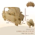 PACK. X 6 CAJA CARRO MADERA