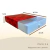 PACK. X 6 CAJA CORREDIZA 20X20X5 ROJA - comprar online