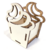 PACK. X 6 CAJA CUPCAKE PEQUEÑA - Empaques Sostenibles Gotittas - Cajas Personalizadas