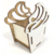 PACK. X 6 CAJA CUPCAKE PEQUEÑA - comprar online