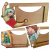 PACK. X 6 PORTARRETRATO MADERA PERSONAJE