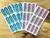 PACK. X 80 ADHESIVO TEXTIL - Empaques Sostenibles Gotittas - Cajas Personalizadas