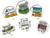 PACK. X 100 FLIP REDONDO BLANCO