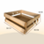 PACK. X 3 GUACAL 30 CM X 30 CM