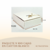 PACK. X 100 CAJA JOYERO BLANCO 10*9*3