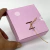 PACK. X 100 CAJA JOYERO ROSA 10*9*3 - tienda online