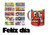 PACK. X 6 MUG FELIZ DIA