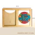 PACK. X 6 PORTARRETRATO TARJETA MADERA