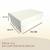 PACK. X 6 CAJA RECTANGULAR BLANCA - comprar online