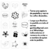 PACK X 6 SELLOS 3x3 - comprar online