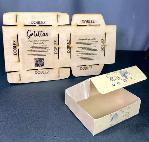 MOLDE - CAJA DE 11x11x3 cm