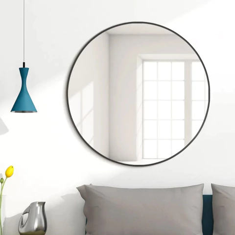 ESPEJO CIRCULAR HIERRO 80 - comprar online