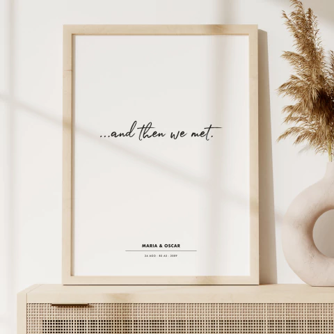 AND THEN WE MET - comprar online