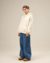 Buzo Suede Off White - tienda online