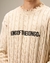 Ripped Sweater Off White - comprar online