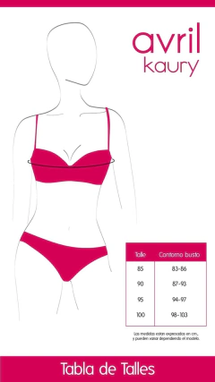Conjunto de algodón con elástico personalizado. Corpiño triangulito taza soft sin push up y vedetina. Art 3009 - tienda online