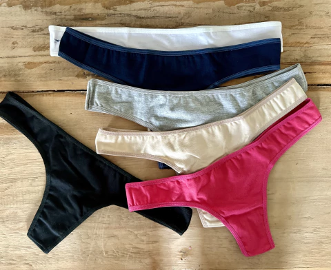 OFERTA!!! Cola less de algodón y lycra lisas surtidas por DOCENA. Art 1200 - comprar online