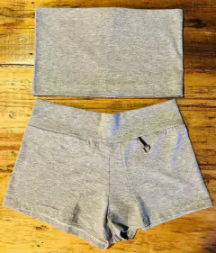 Conjunto de bando y boxer de mujer con dije, algodon y lycra. Art 1800 - Kaury Store
