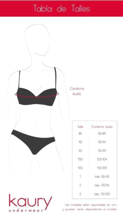 Conjunto de puntilla. Corpiño triangulito y cola less. Art 8194 - Kaury Store