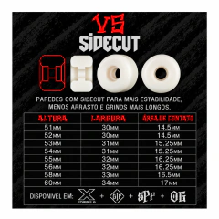 Rodas Bones STF Sidecuts 53mm V5 99a na internet