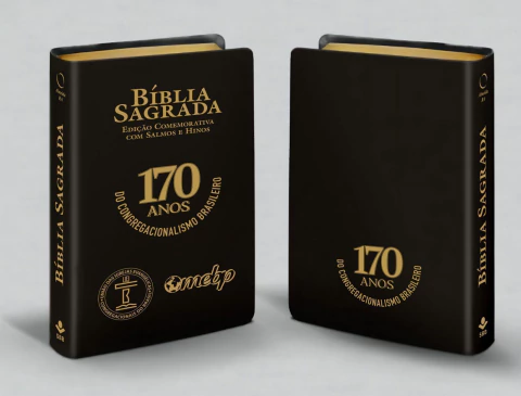 Bíblia com Salmos e Hinos comemorativa dos 170 anos do Congregacionalismo Brasileiro