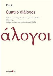 QUATRO DIALOGOS: ALCIBIADES SEGUNDO, TEAGES, DOIS HOMENS APAIXONADOS, CLITOFONTE - 1ªED.(2022)