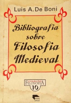 BIBLIOGRAFIA SOBRE FILOSOFIA MEDIEVAL