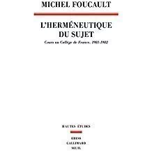 L'HERMÉNEUTIQUE DU SUJET