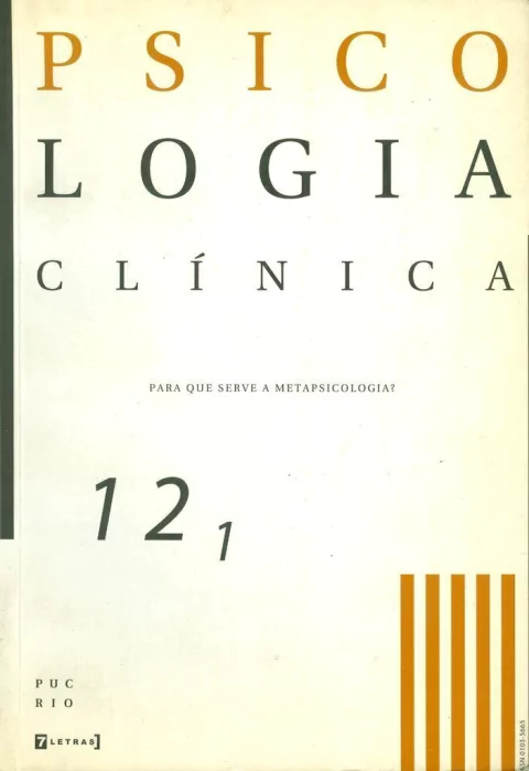 PSICOLOGIA CLÍNICA - vol. 12