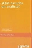 QUÉ ESCUCHA UN ANALISTA?
