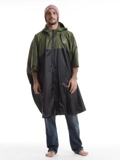 Impermeable Adulto con capucha / Army