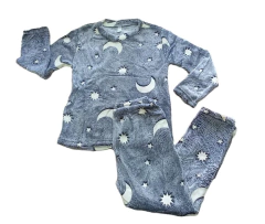 Imagen de PIJAMA CONJUNTO MICRO POLAR NIÑOS (T0007)