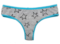 CULOTTE LESS ESTAMPADO ALGODON Y LYCRA (09599) - comprar online