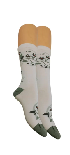 MEDIA CAÑA BUHOS Y LUNA (02808) - ALMACÉN DE MEDIAS