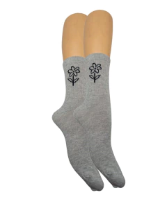 MEDIA CAÑA DEPORTIVO FLOR PETALOS (02837) en internet