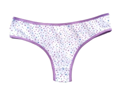 CULOTTE LESS ESTAMPADO ALGODON Y LYCRA (09599)